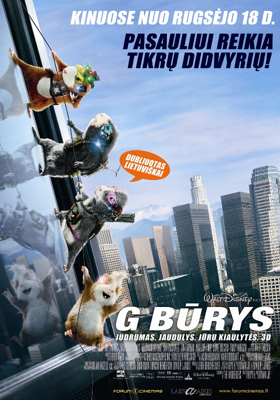 Filmas G Būrys / G-Force (2009)  Online