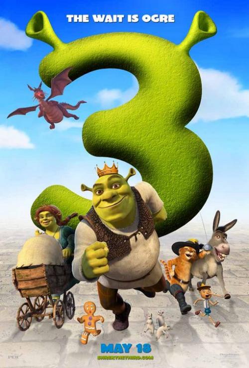 Filmas Šrekas Trečiasis / Shrek the Third (2007)
