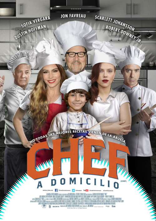 Filmas Šefas ant ratų / Chef (2014)