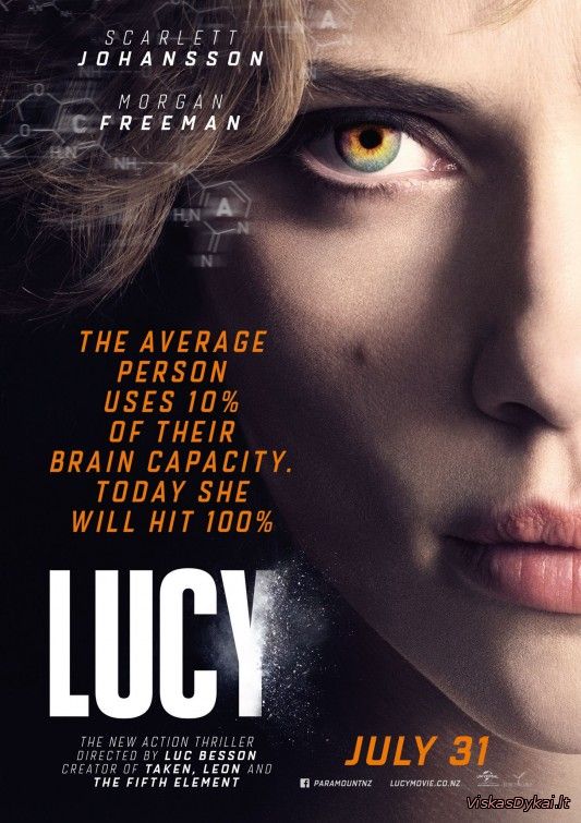 Filmas Liusi / Lucy (2014)