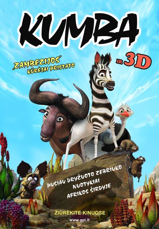 Filmas Kumba / Khumba (2013)