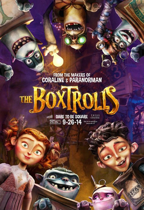 Filmas Dėžinukai / The Boxtrolls (2014)