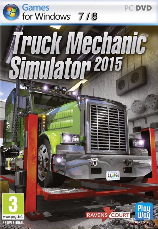 Filmas Truck Mechanic Simulator 2015 [v1.1.8.1] (2015)