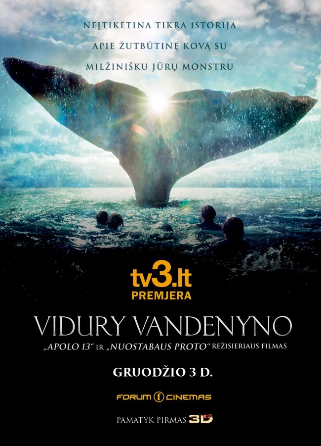 Filmas Vidury vandenyno / In The Heart Of The Sea (2015) online