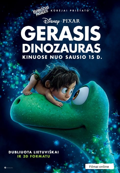 Filmas Gerasis dinozauras / Good Dinosaur (2015) online