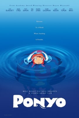 Filmas Ponyo ant uolos prie jūros / Ponyo on the Cliff by the Sea / Gake no ue no Ponyo (2008)