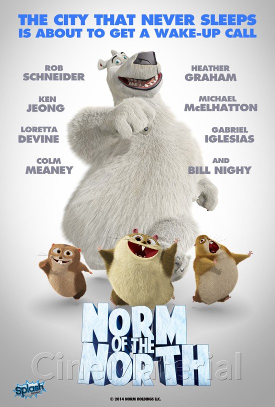Filmas Normas, lokys iš Šiaurės / Norm Of The North (2016) online