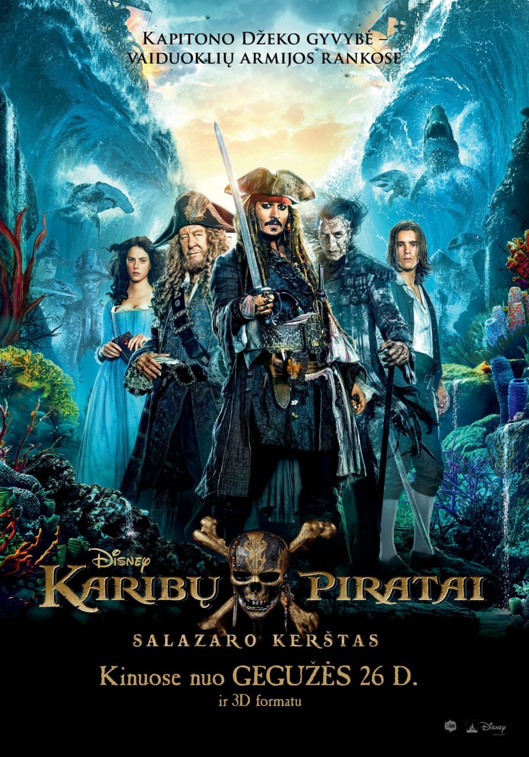 Filmas Karibų piratai: Salazaro kerštas / Pirates of the Caribbean: Dead Men Tell No Tales (2017) online