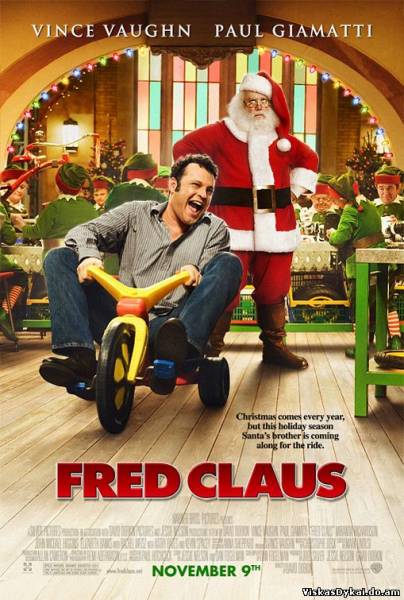 Fredo Kalėdos / Fred Claus (2007) -Online Nemokamai