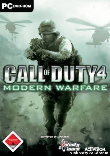 Filmas Call of Duty 4 Modern Warfare (2007) PC | Rip / Multiplayer