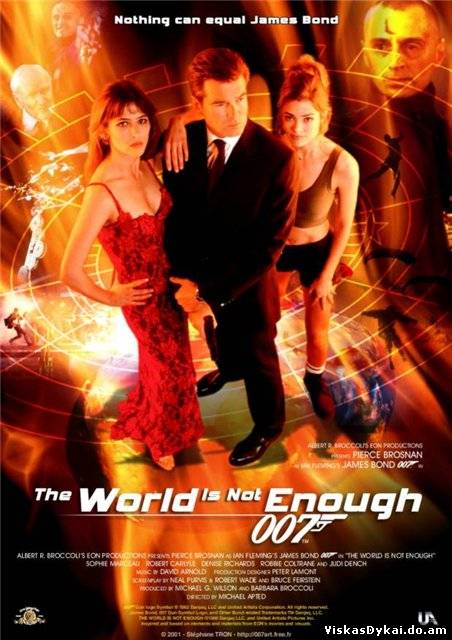 Filmas Ir viso pasaulio negana / The World Is Not Enough (1999) - Nemokamai Online