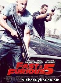 Filmas Greiti ir įsiutę 5 / Fast Five (2011) - Online Nemokamai