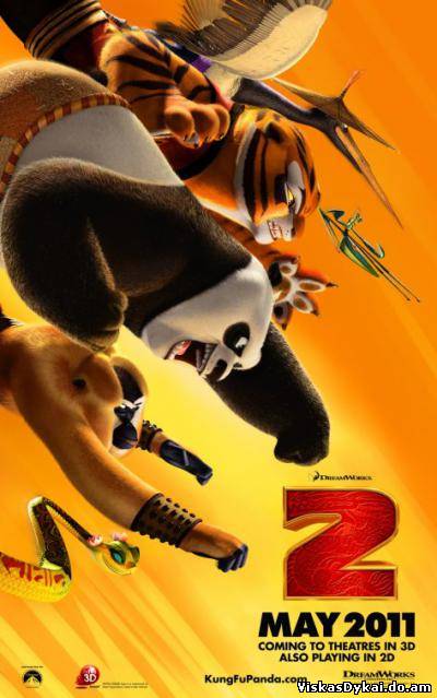 Filmas Kung Fu Panda 2 2011 TS XviD AC3 LT