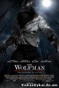 Filmas Vilkolakis / The Wolfman (2010) - Online Nemokamai