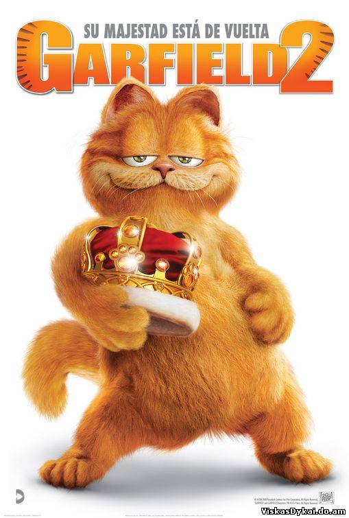 Filmas Garfildas 2 / Garfield: A Tail of Two Kitties (2006) - Online Nemokamai