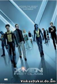 Filmas Iksmenai: pirma klase / X-Men: First Class (2011) - Online Nemokamai
