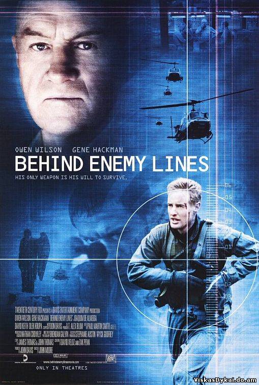 Filmas Už priešo linijos / Behind Enemy Lines (2001) - Online