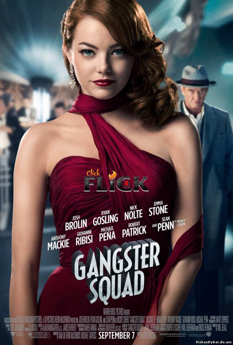 Filmas Охотники на гангстеров / Gangster Squad (2013)Ru - Online