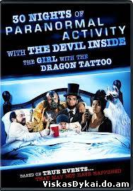 Filmas 30 Dienų Paranormalaus Aktyvumo Su Šetonu Viduje Merginos Su Drakono Tatuiruote (2013)