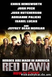 Filmas Raudonoji aušra / Red Dawn (2012)