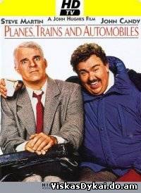 Filmas Lėktuvu, traukiniu ir automobiliu / Planes, Trains & Automobiles (1987) - Online