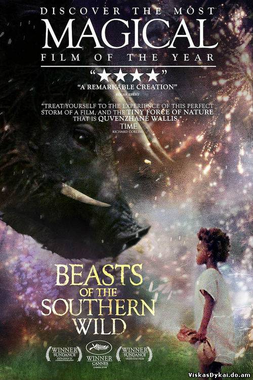 Filmas Pabaisos iš laukinių pietų / Beasts of the Southern Wild (2012)