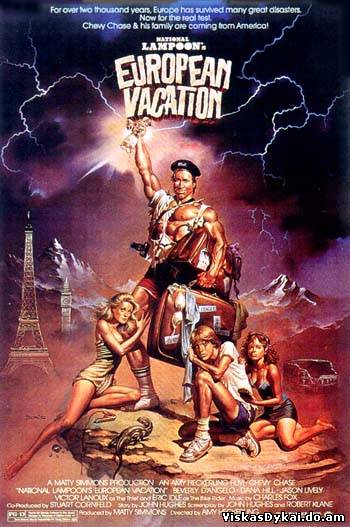 Filmas Kvaišų šeimynėlė keliauja po Europą / National Lampoon´s European Vacation (1985)