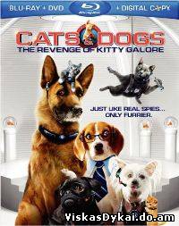 Filmas Katės ir šunys 2: kačių kerštas / Cats & Dogs: The Revenge of Kitty Galore (2010)