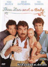 Filmas Trys vyrai ir kūdikis / Three Men and a Baby (1987)