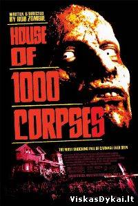 Filmas Tūkstantis negyvėlių namų / House of 1000 Corpses (2003)