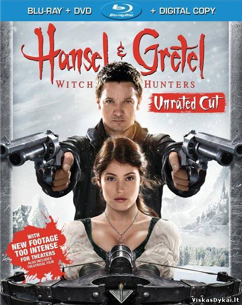 Filmas Охотники на ведьм / Hansel & Gretel: Witch Hunters (2013) BDRip 1080p