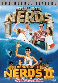 Filmas Moksliukų kerštas 2: moksliukai rojuje / Revenge of the Nerds II: Nerds in Paradise (1987)