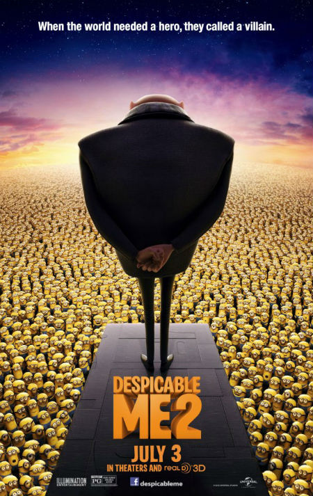 Filmas Bjaurusis Aš 2 / Despicable Me 2 (2013)