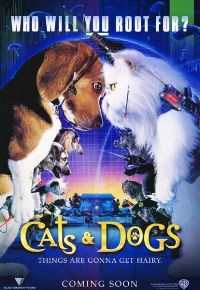 Filmas Katės ir šunys / Cats & Dogs (2001)