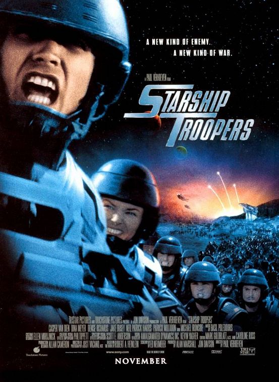 Filmas Erdvėlaivio kariai / Starship Troopers (1997)