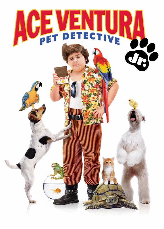 Filmas Eisas Ventura 3 / Ace Ventura Jr Pet Detective