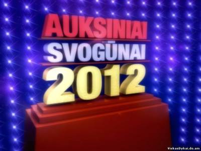 Auksiniai Svogunai 2012-Dainos