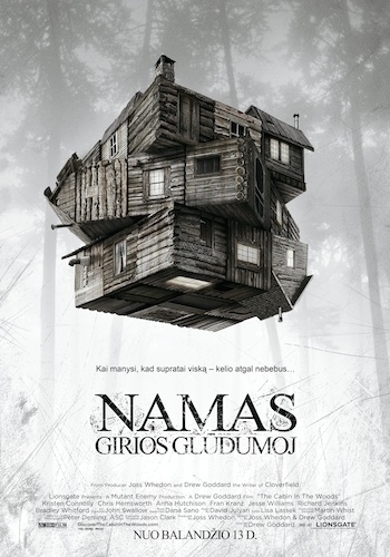 Filmas Namas girios glūdumoj / The Cabin in the Woods (2012)