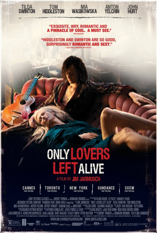 Filmas Išgyvens tik mylintys /  Выживут только любовники / Only Lovers Left Alive (2013)