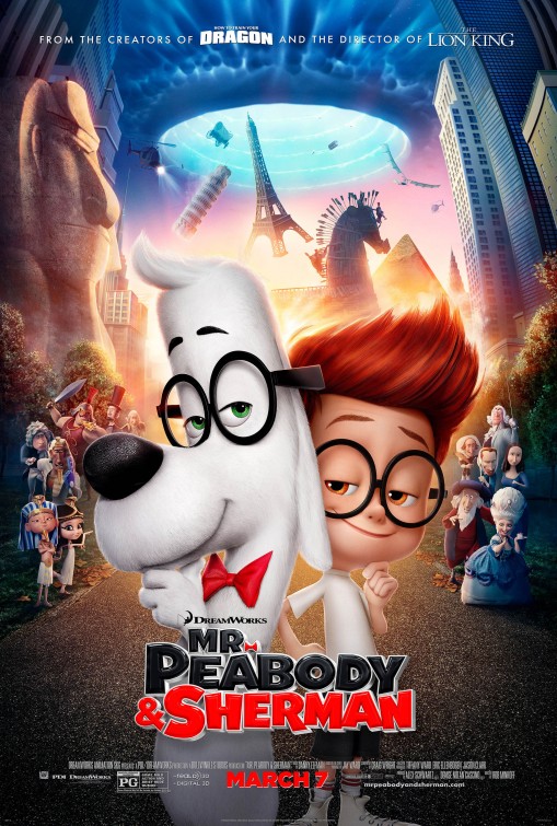 Filmas Ponas Žirnis ir Šermanas / Mr Peabody & Sherman (2014)