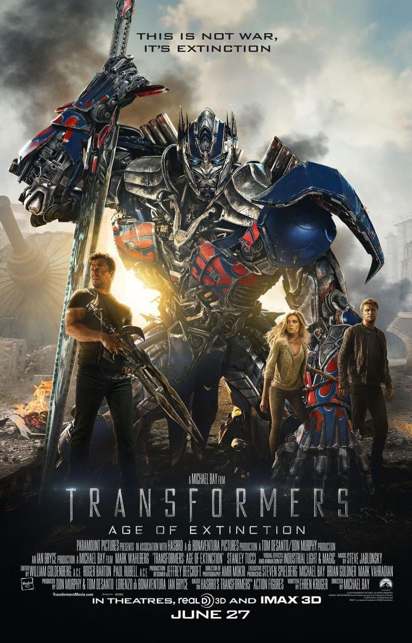 Filmas Transformeriai: išnykimo amžius / Transformers: Age of Extinction (2014)