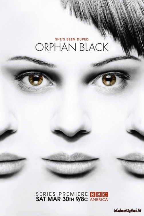 Filmas JUODOJI NAŠLAITĖ (1 SEZONAS) / ORPHAN BLACK (SEASON 1) (2013)