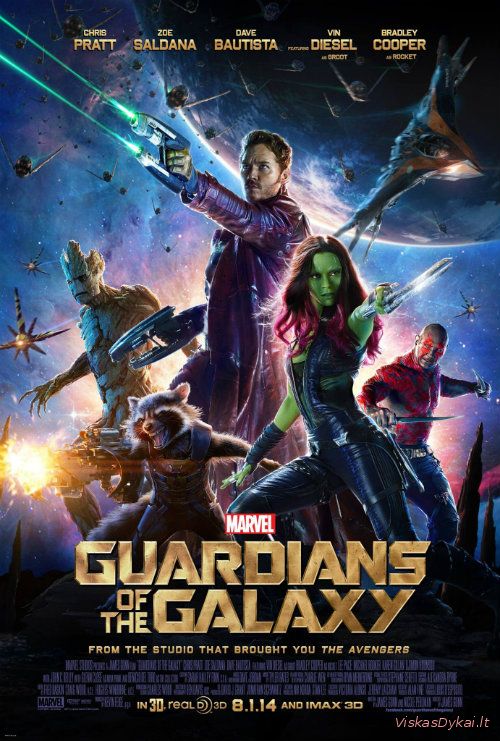 Filmas Galaktikos sergėtojai / Guardians of the Galaxy (2014)