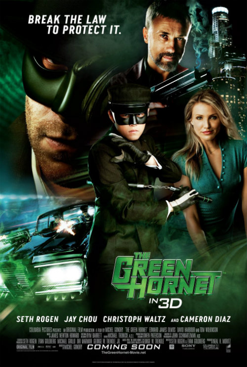 Filmas Žalioji širšė / The green hornet (2011)