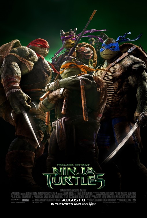 Filmas Vėžliukai nindzės / Teenage Mutant Ninja Turtles (2014)