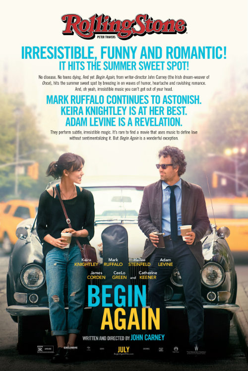 Filmas Dar kartą, iš naujo / Begin Again (2013)