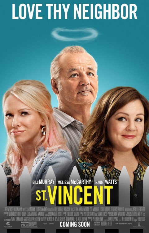 Filmas Šventasis Vincentas / St. Vincent (2014)