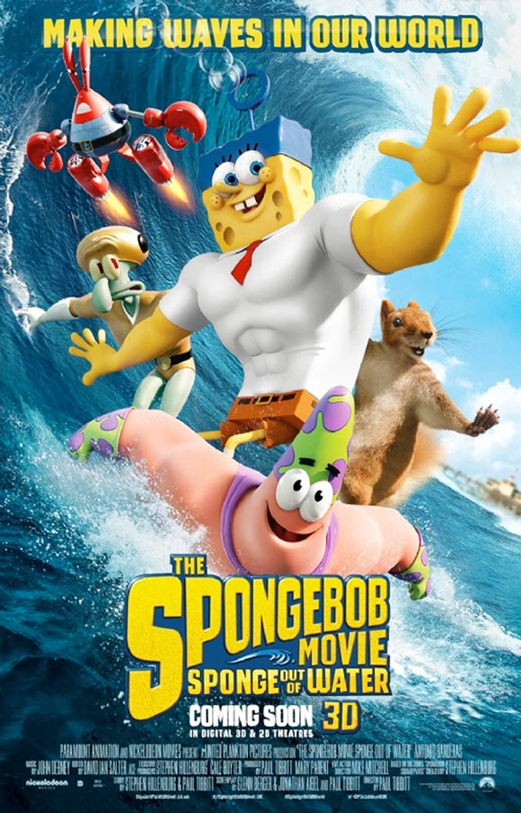 Filmas Kempiniukas plačiakelnis / SpongeBob Movie: Sponge Out of Water (2015)