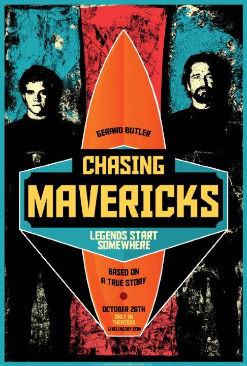 Filmas Bangų Medžiotojai / Chasing Mavericks (2012)