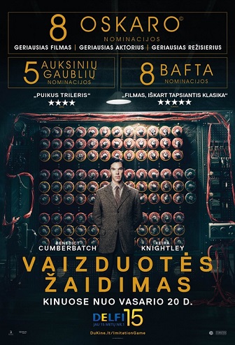 Filmas Vaizduotės žaidimas / The Imitation Game (2014) online